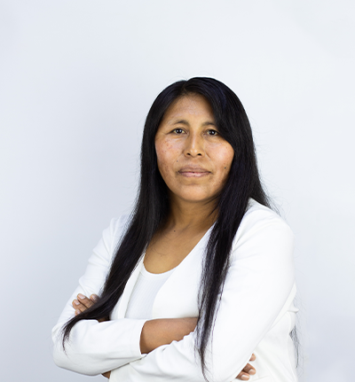 María Yuri Mamani Mamani Directora depto. Asistencia social asociación metropolitana